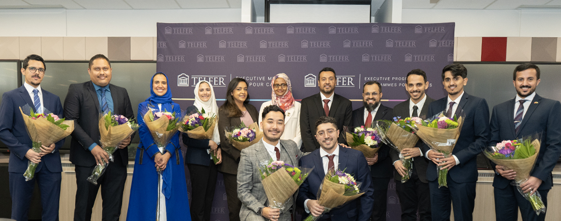 الملحقية الثقافية السعودية في كندا تحتفل بتخرج أطباء سعوديين من برنامج القيادة المتقدمة في الرعاية الصحية بجامعة أوتاوا